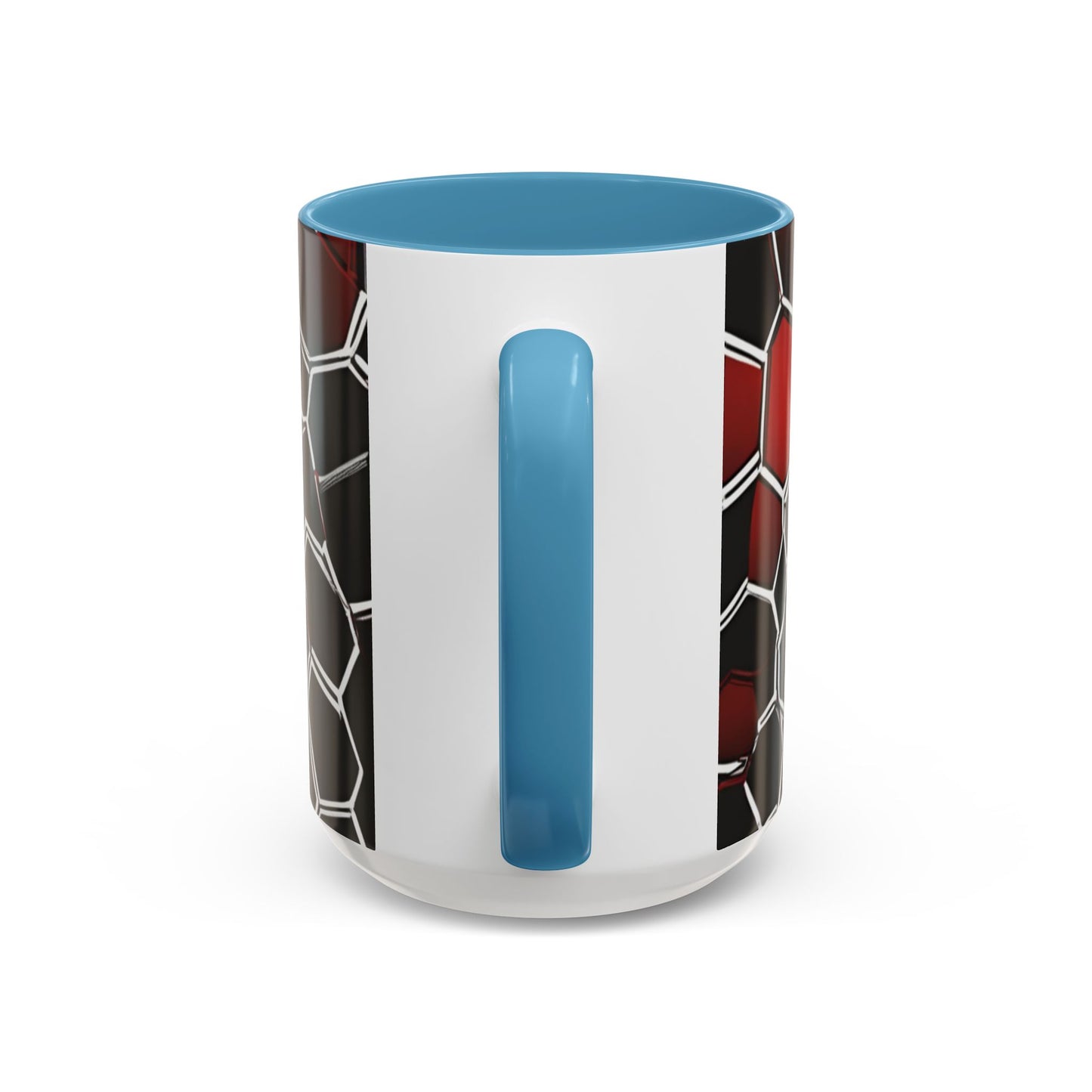 boostlete-quiet-power-pattern-hex-vector-0039 — Accent Mug 11/15oz