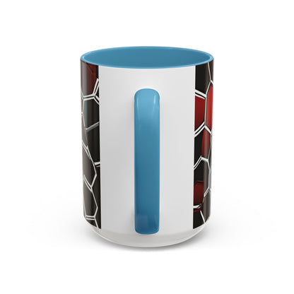 boostlete-quiet-power-pattern-hex-vector-0039 — Accent Mug 11/15oz