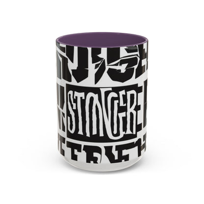 boostlete-recovery-progress-type-stronger-every-rep-banner-bold-0061 — Accent Mug 11oz/15oz