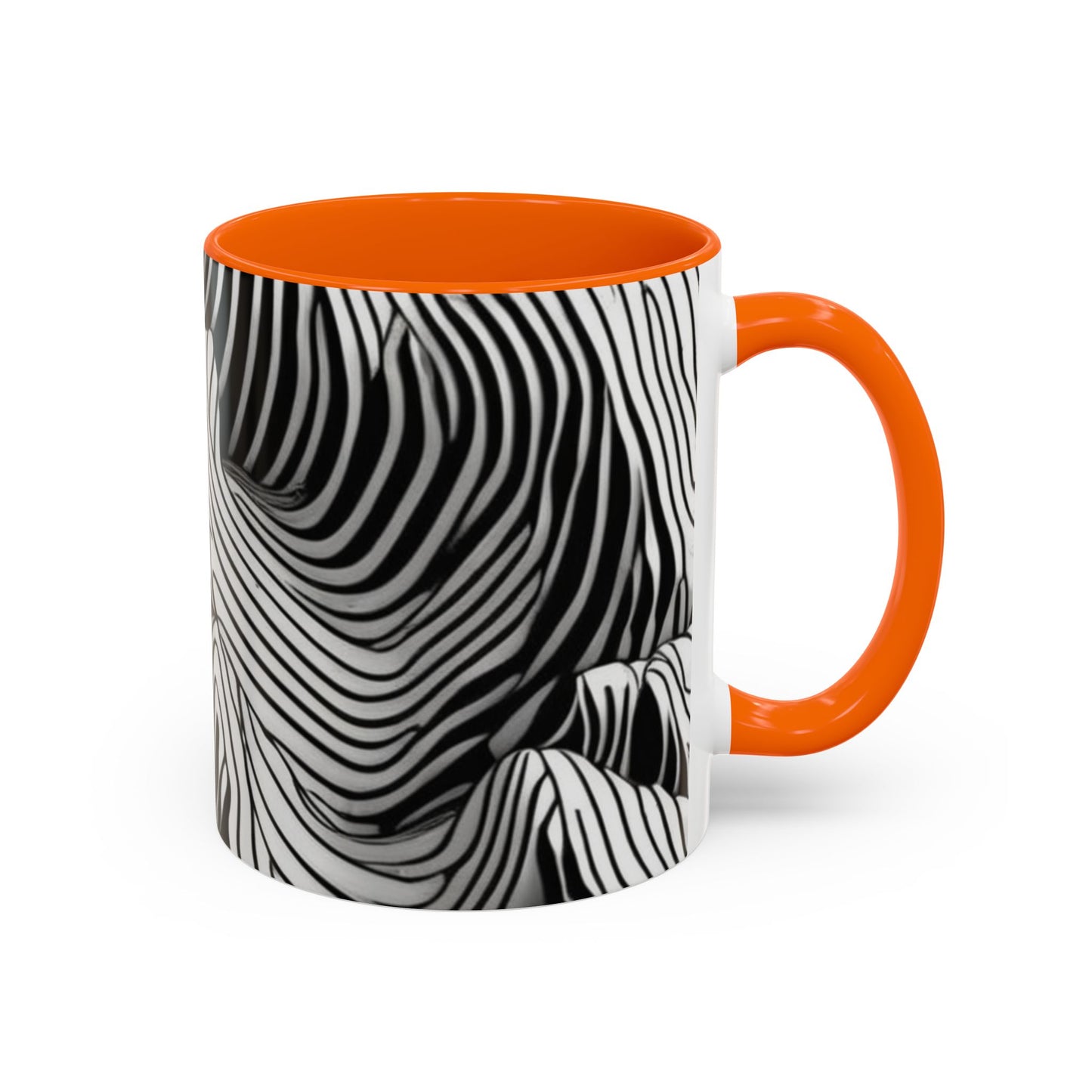 boostlete-field-day-pattern-topographic-isometric-0211 — Accent Mug 11oz/15oz