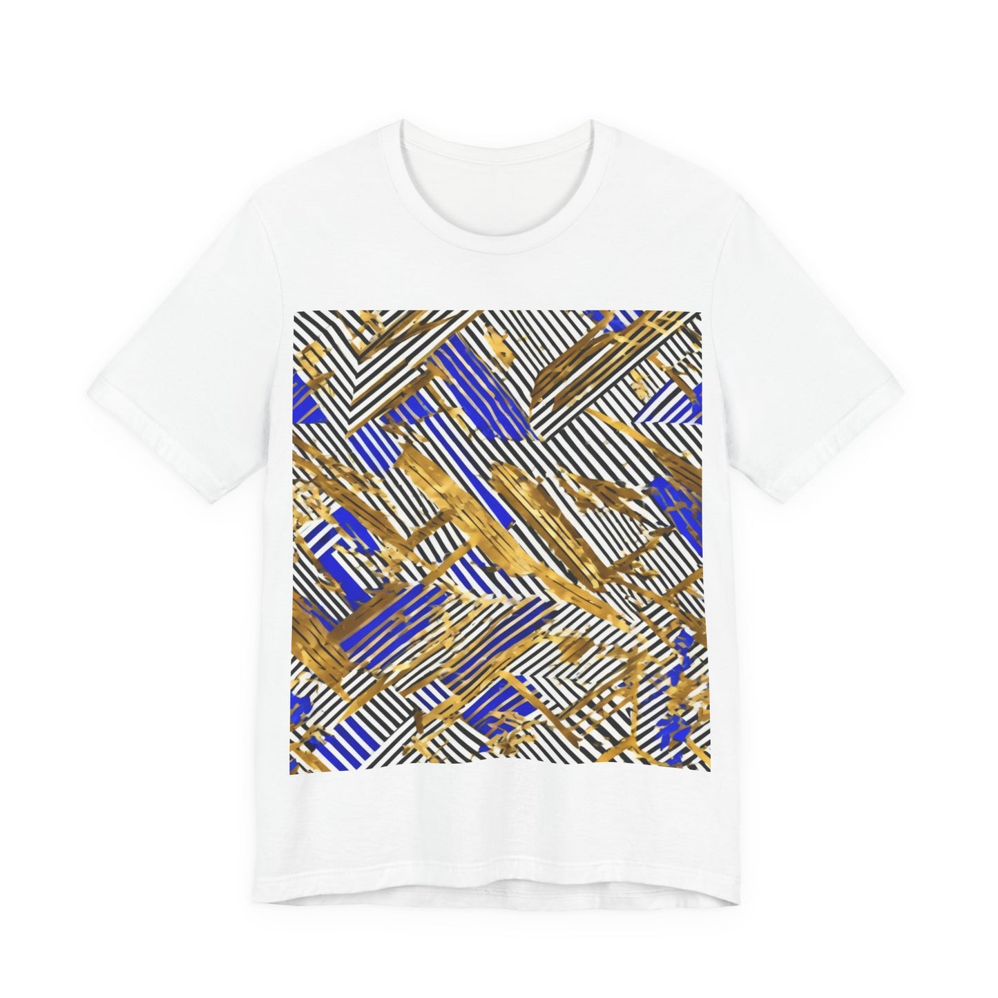 boostlete-boost-mode-pattern-diagonal-monoline-0015 — Unisex Jersey Short Sleeve (B+C 3001)