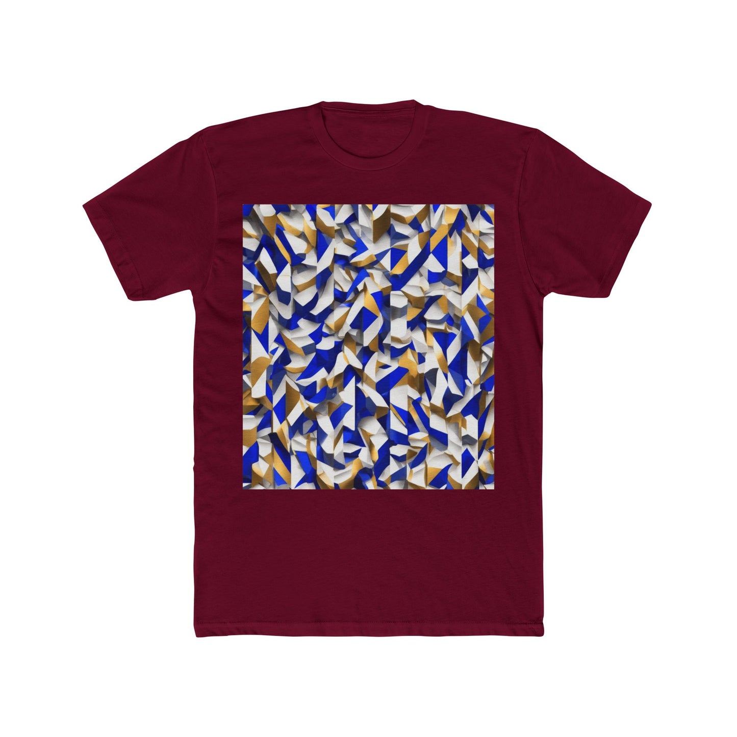 boostlete-boost-mode-type-charge-ahead-vertical-isometric-0221 — Unisex Cotton Crew Tee (NL 3600)