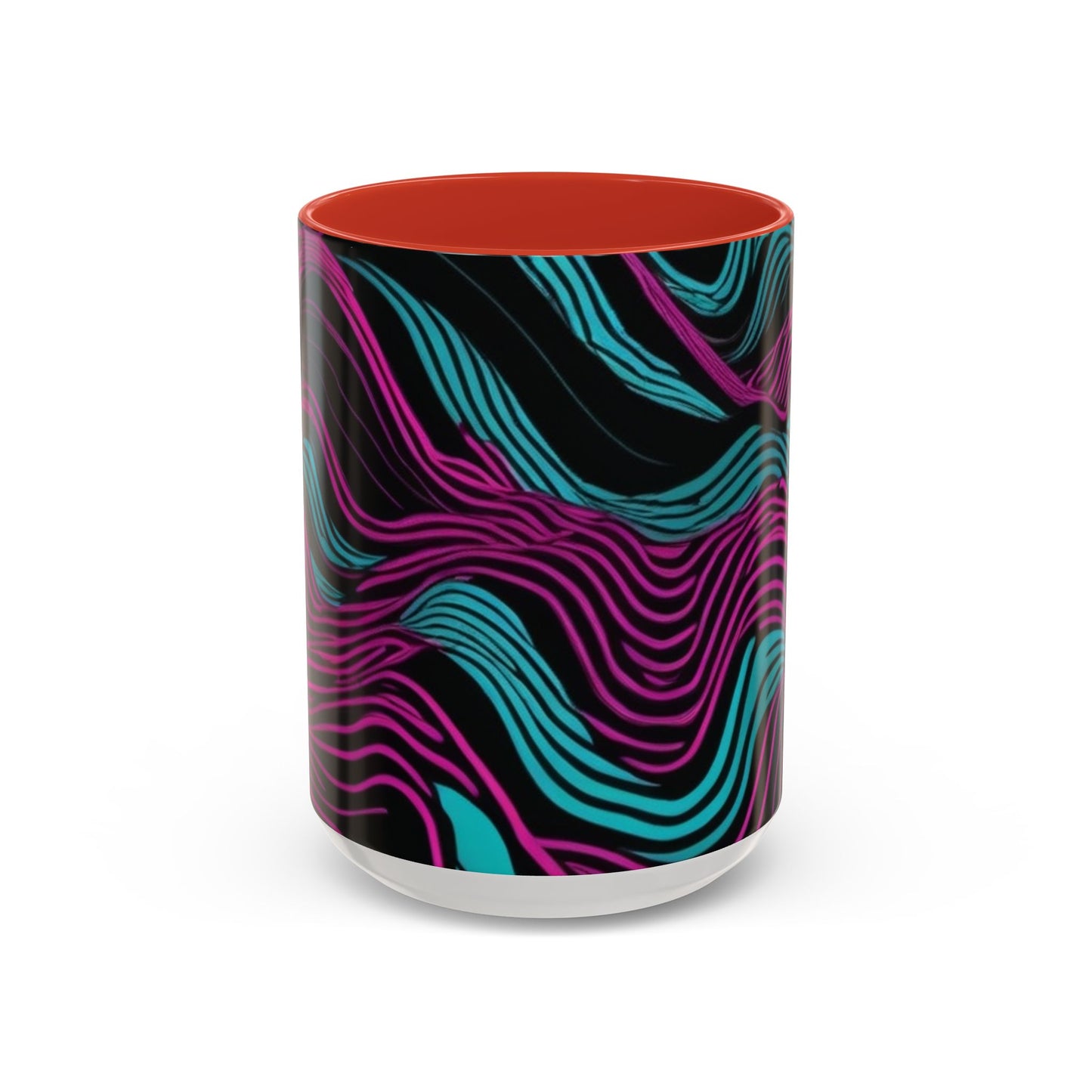 boostlete-recovery-progress-pattern-topographic-engraved-0119 — Accent Mug 11oz/15oz