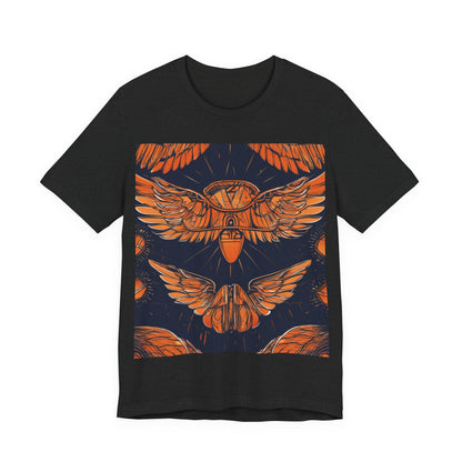 boostlete-field-day-icon-wings-soft-geometric-0298 — Unisex Jersey Short Sleeve (B+C 3001)
