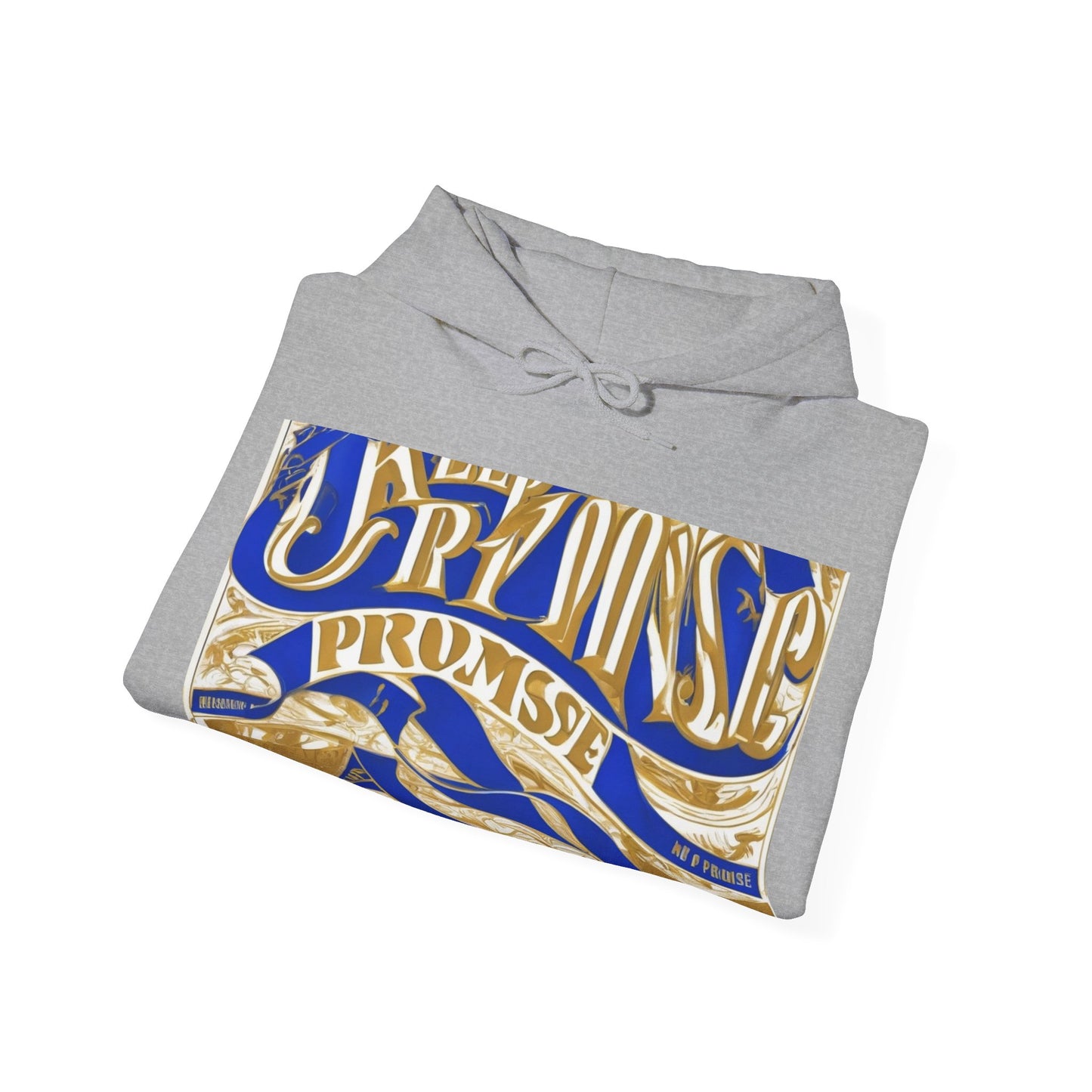 boostlete-am-crew-type-keep-the-promise-split-engraved-0101 — Unisex Heavy Blend Hooded Sweatshirt (Gildan)