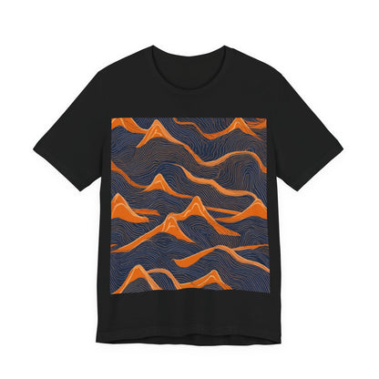 boostlete-boost-mode-pattern-topographic-engraved-0035 — Unisex Jersey Short Sleeve (B+C 3001)