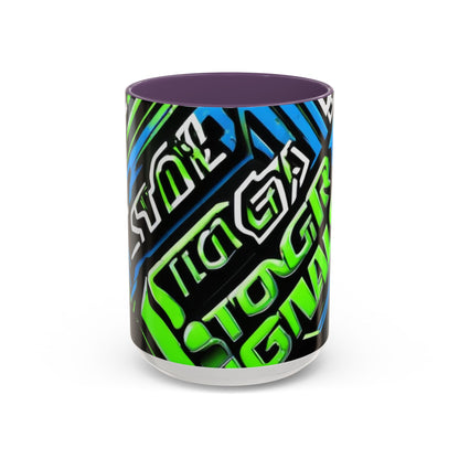 boostlete-am-crew-type-stronger-signals-diagonal-badge-1077 — Accent Mug 11/15oz