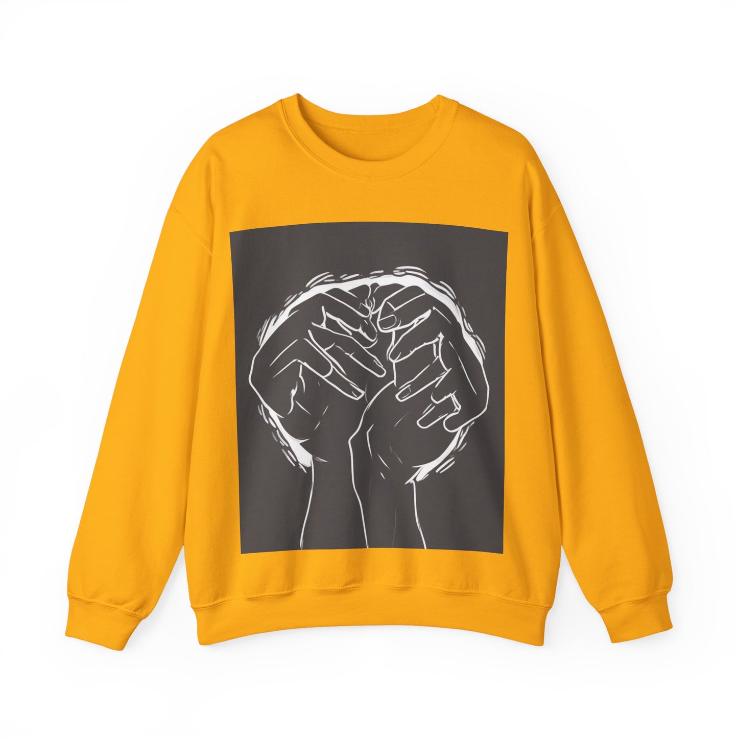 boostlete-am-crew-scene-athlete-high-modern-0308 — Unisex Heavy Blend Crewneck Sweatshirt (Gildan)