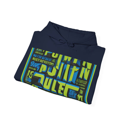 boostlete-am-crew-type-power-in-quiet-arc-paper-1481 — Unisex Heavy Blend Hoodie (G18500)