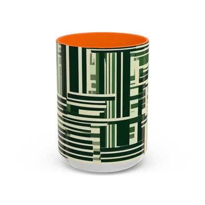 boostlete-rise-grind-pattern-barcode-bold-0123 — Accent Mug 11oz/15oz