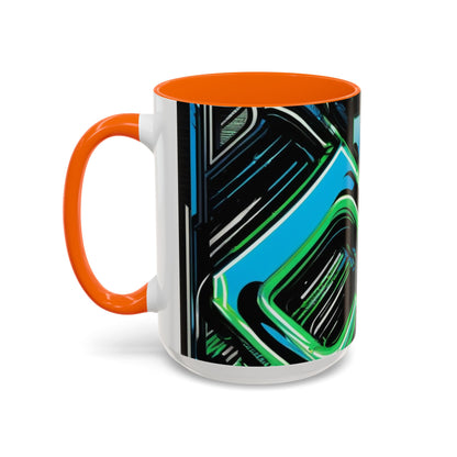 boostlete-boost-mode-type-constancia-gana-diagonal-badge-0185 — Accent Mug 11oz/15oz