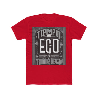 boostlete-mile-by-mile-type-tempo-over-ego-banner-modern-0093 — Unisex Cotton Crew Tee (NL 3600)