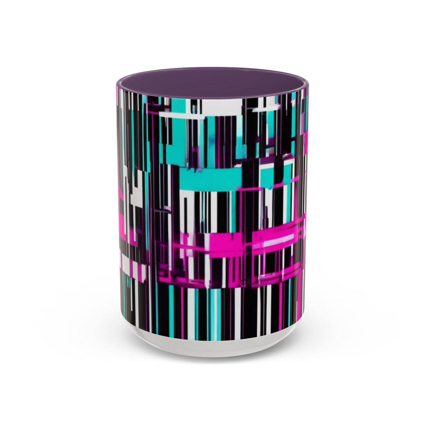 boostlete-am-crew-pattern-barcode-bold-0023 — Accent Mug 11oz/15oz