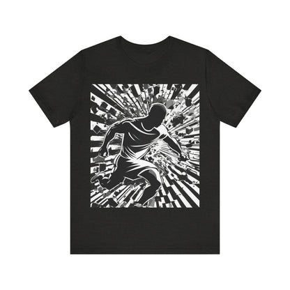 boostlete-field-day-scene-sprinter-halftone-athletic-0248 — Unisex Jersey Short Sleeve (B+C 3001)