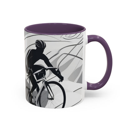 boostlete-recovery-progress-scene-cyclist-motion-vector-0808 — Accent Mug 11/15oz