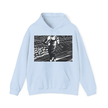 boostlete-headspace-scene-marathoner-speed-geometric-0816 — Unisex Heavy Blend Hoodie (G18500)