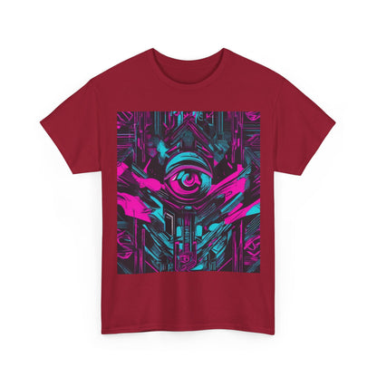 boostlete-iron-intent-type-eyes-up-forward-big-line-art-0065 — Unisex Heavy Cotton Tee (Gildan 5000)