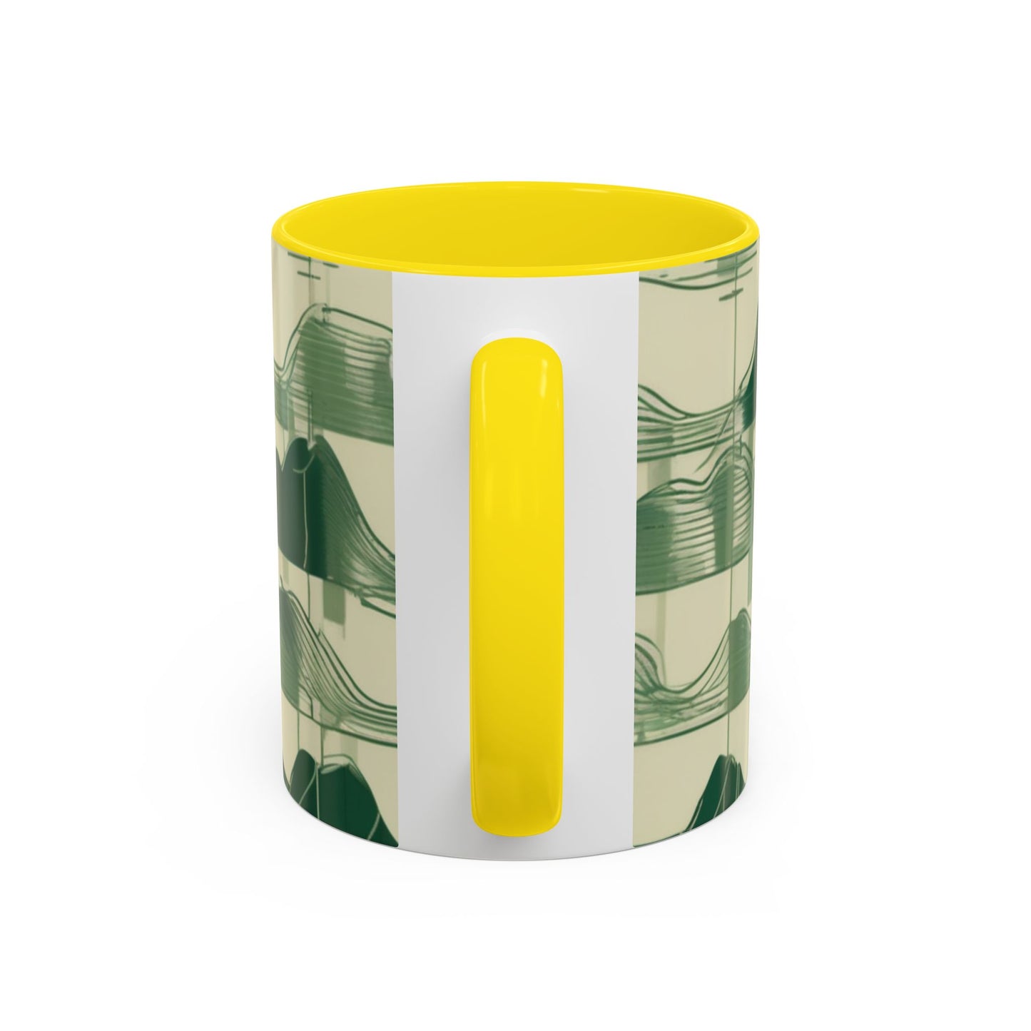 boostlete-mile-by-mile-pattern-audio-blueprint-0971 — Accent Mug 11/15oz