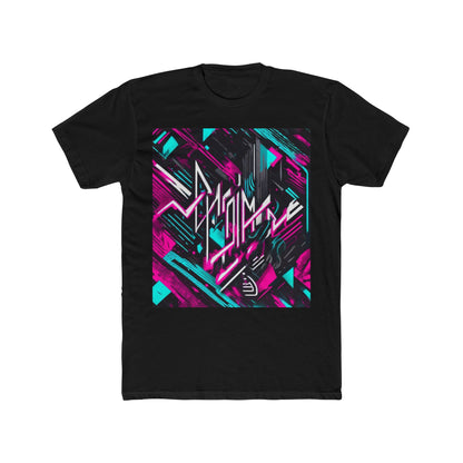 boostlete-recovery-progress-type-momentum-over-mood-diagonal-vector-0213 — Unisex Cotton Crew Tee (NL 3600)