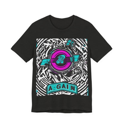 boostlete-boost-mode-type-again-badge-monoline-0293 — Unisex Jersey Short Sleeve (B+C 3001)