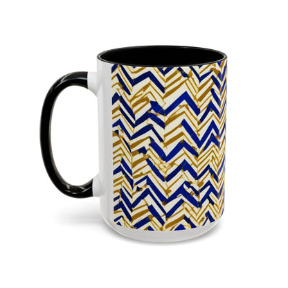 boostlete-boost-mode-pattern-ekg-line-art-0091 — Accent Mug 11oz/15oz