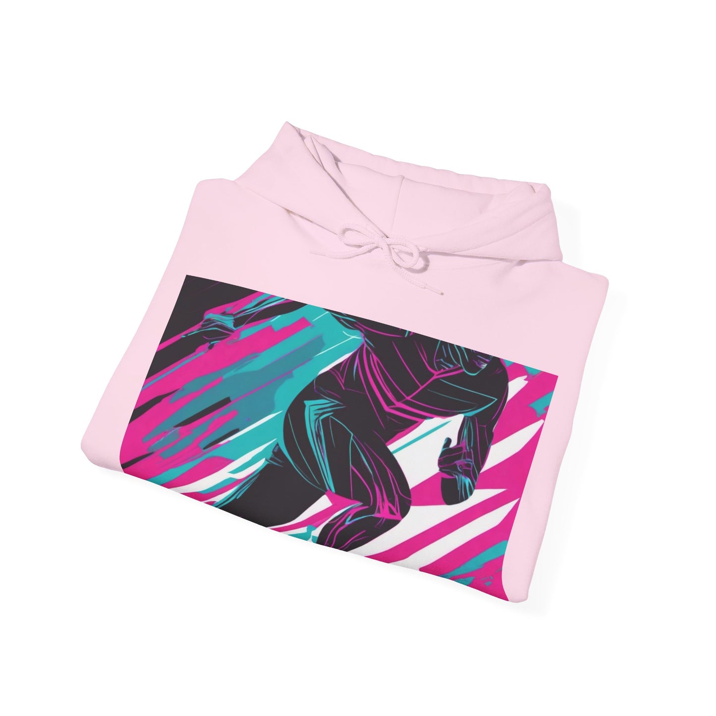 boostlete-mile-by-mile-scene-sprinter-motion-modern-0828 — Unisex Heavy Blend Hoodie (G18500)