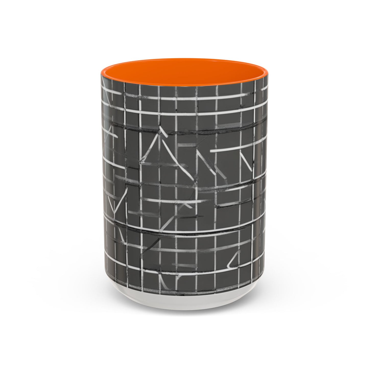 boostlete-rise-grind-pattern-plate-number-monoline-0291 — Accent Mug 11/15oz