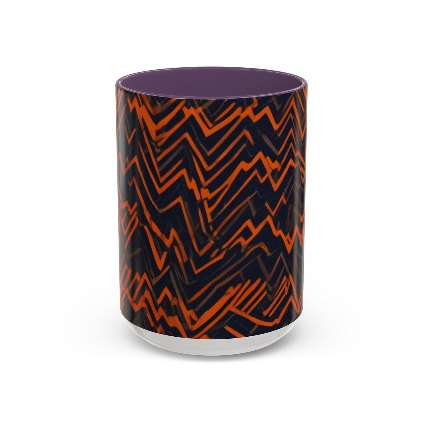 boostlete-rise-grind-pattern-ekg-modern-0155 — Accent Mug 11oz/15oz