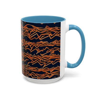 boostlete-field-day-pattern-ekg-bold-0135 — Accent Mug 11oz/15oz