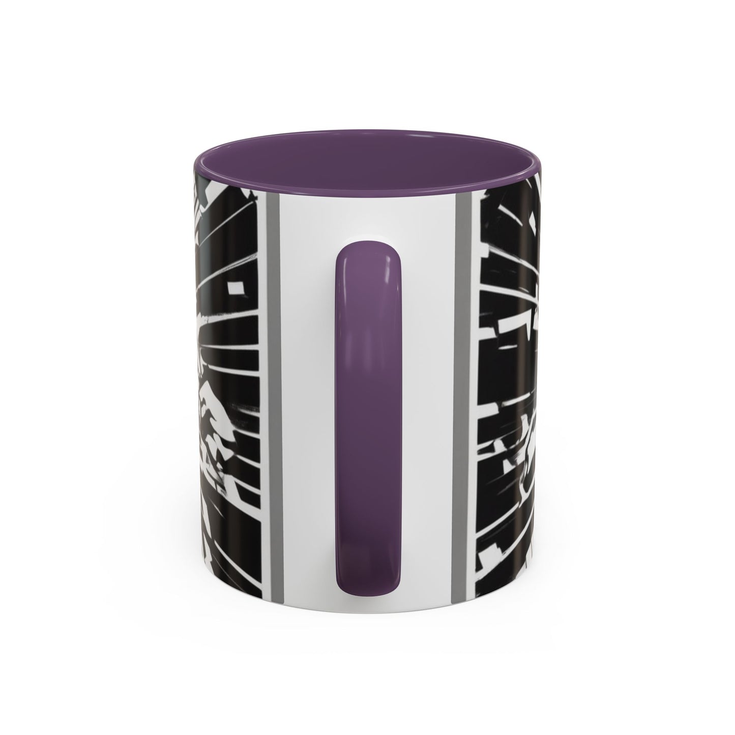 boostlete-field-day-scene-sprinter-halftone-bold-0148 — Accent Mug 11oz/15oz