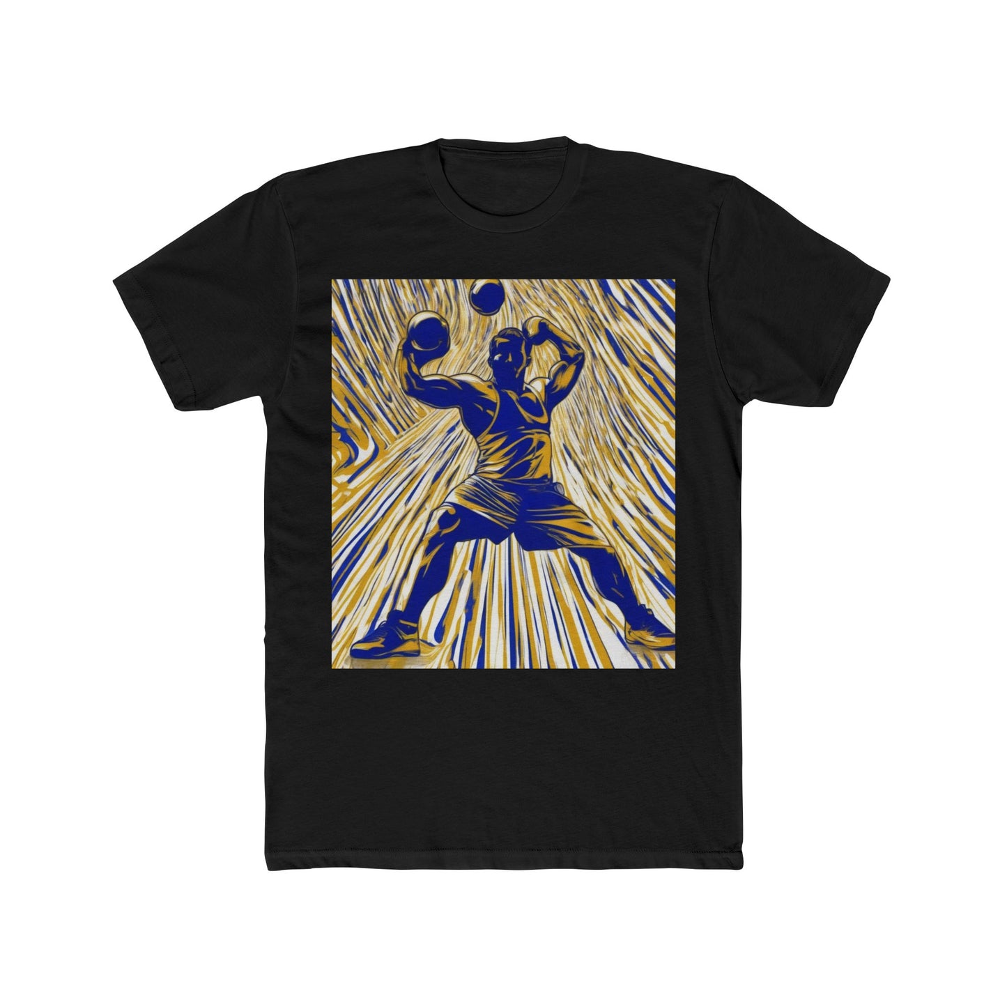 boostlete-rise-grind-scene-kettlebell-speed-engraved-0180 — Unisex Cotton Crew Tee (NL 3600)