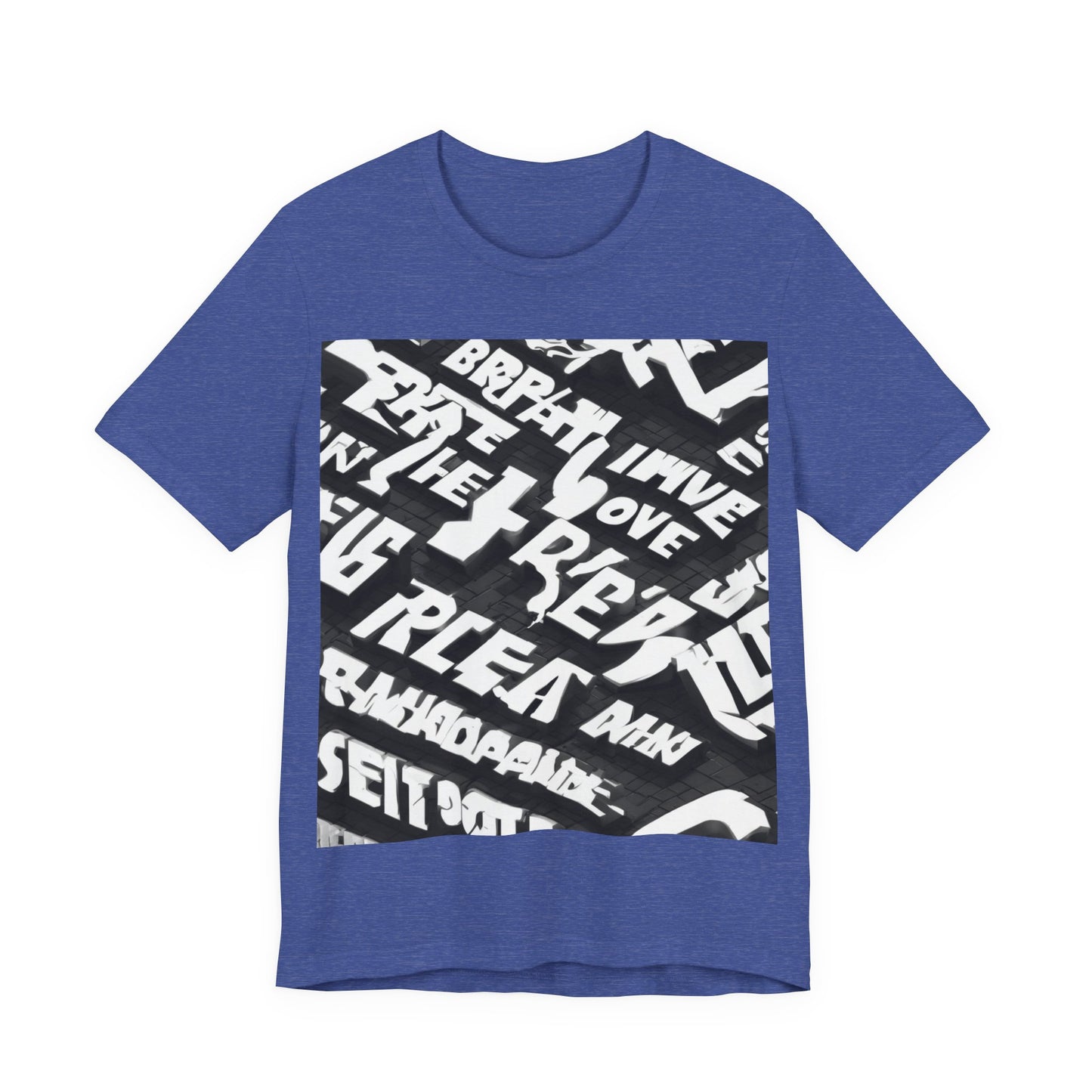 boostlete-pr-season-type-breathe-move-repeat-split-isometric-0017 — Unisex Jersey Short Sleeve (B+C 3001)