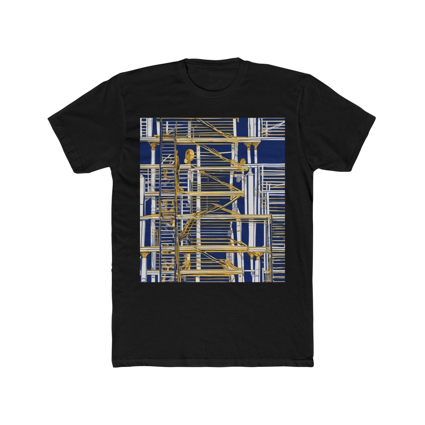 boostlete-rise-grind-icon-ladder-high-engraved-0238 — Unisex Cotton Crew Tee (NL 3600)