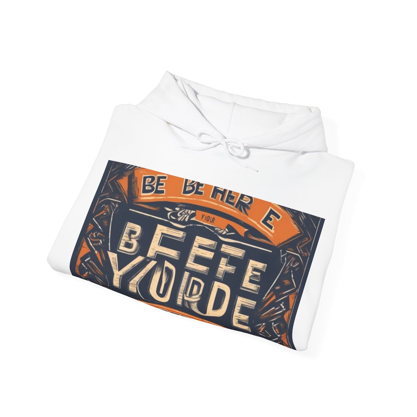 boostlete-field-day-type-be-where-your-feet-are-banner-engraved-0029 — Unisex Heavy Blend Hooded Sweatshirt (Gildan)