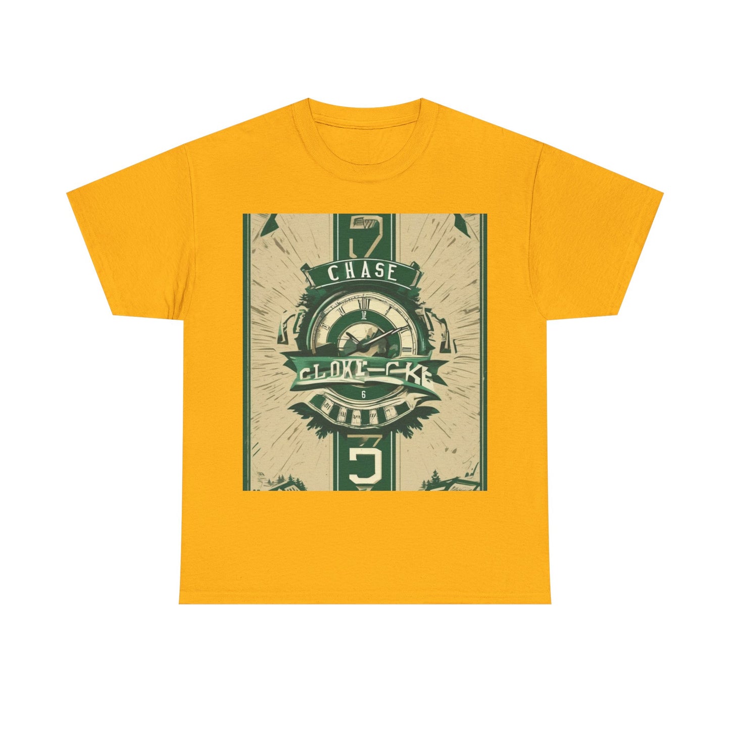 boostlete-mile-by-mile-type-chase-the-clock-banner-athletic-0013 — Unisex Heavy Cotton Tee (Gildan 5000)