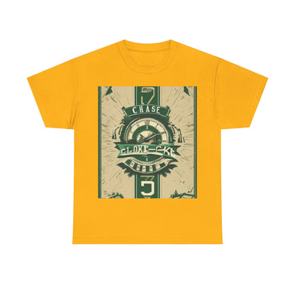 boostlete-mile-by-mile-type-chase-the-clock-banner-athletic-0013 — Unisex Heavy Cotton Tee (Gildan 5000)