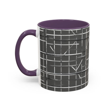 boostlete-rise-grind-pattern-plate-number-monoline-0291 — Accent Mug 11/15oz