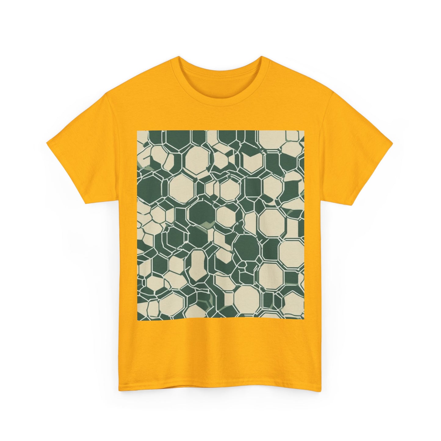 boostlete-iron-intent-pattern-hex-blueprint-0271 — Unisex Heavy Cotton Tee (Gildan 5000)