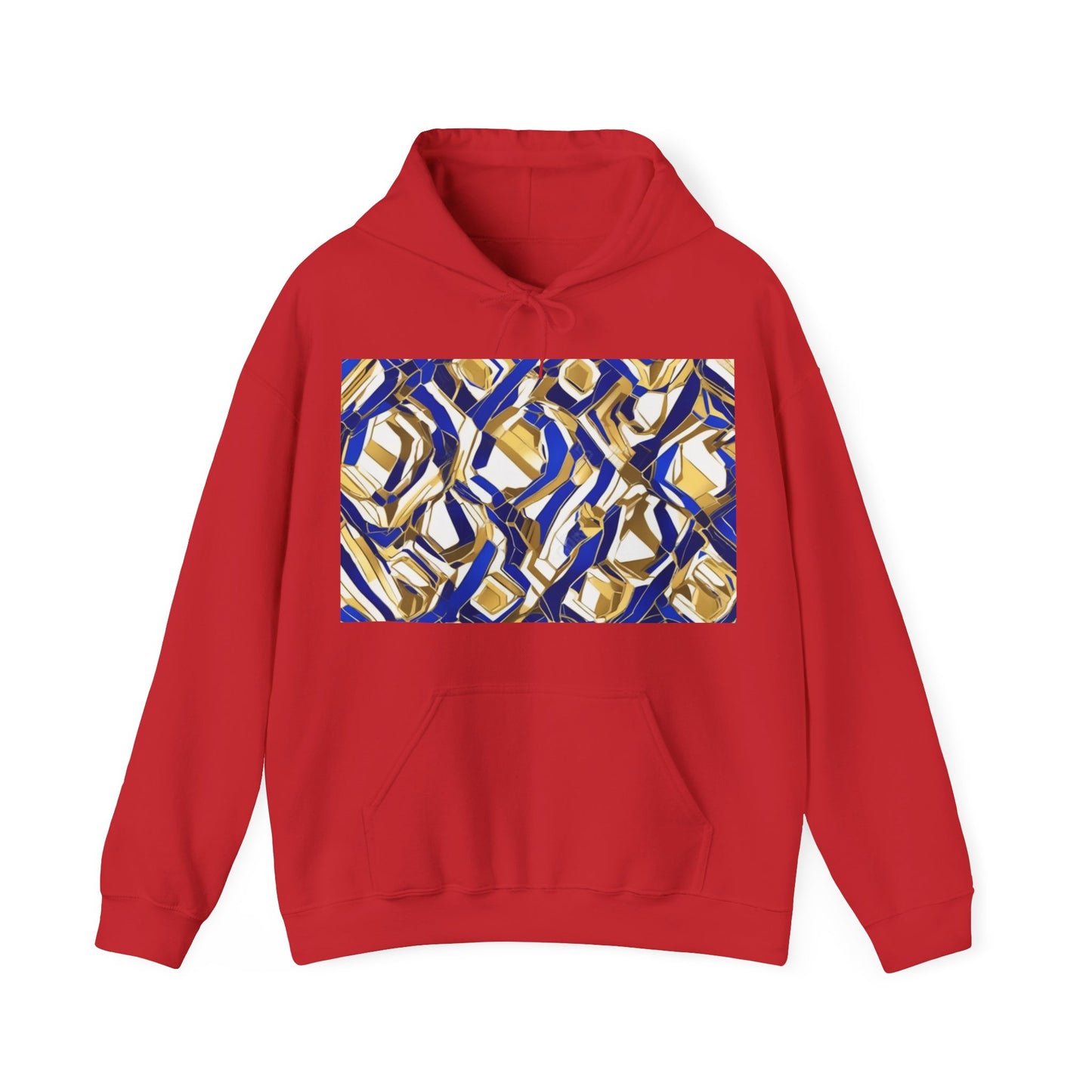boostlete-boost-mode-pattern-hex-athletic-0611 — Unisex Heavy Blend Hoodie (G18500)