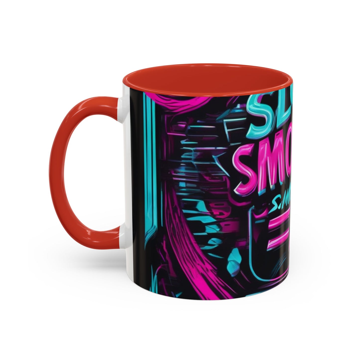 boostlete-recovery-progress-type-slow-is-smooth-smooth-is-fast-banner-engraved-0181 — Accent Mug 11oz/15oz