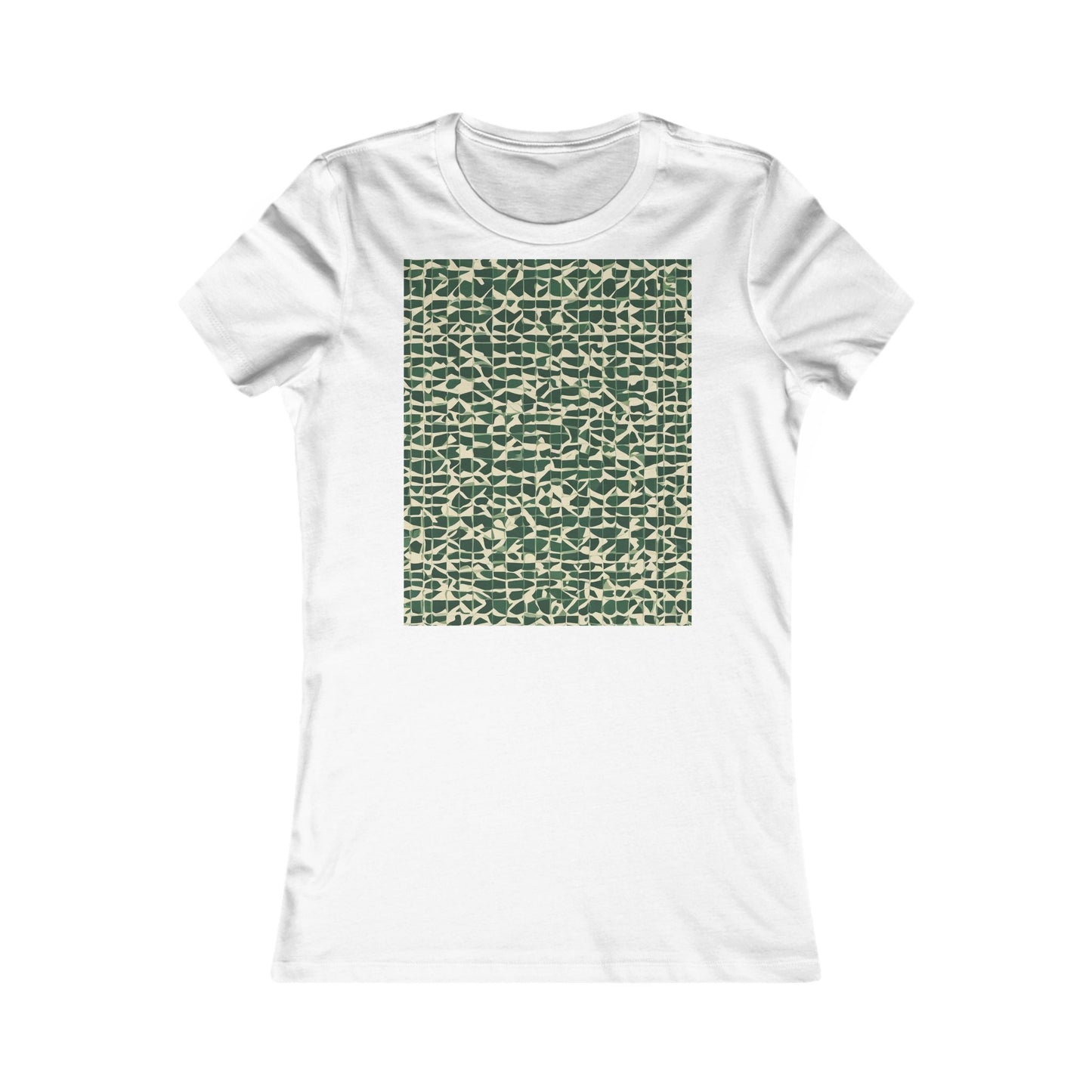 boostlete-iron-intent-pattern-plate-number-isometric-0099 — Women's Favorite Tee (B+C 6004)