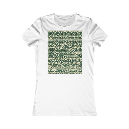 boostlete-iron-intent-pattern-plate-number-isometric-0099 — Women's Favorite Tee (B+C 6004)