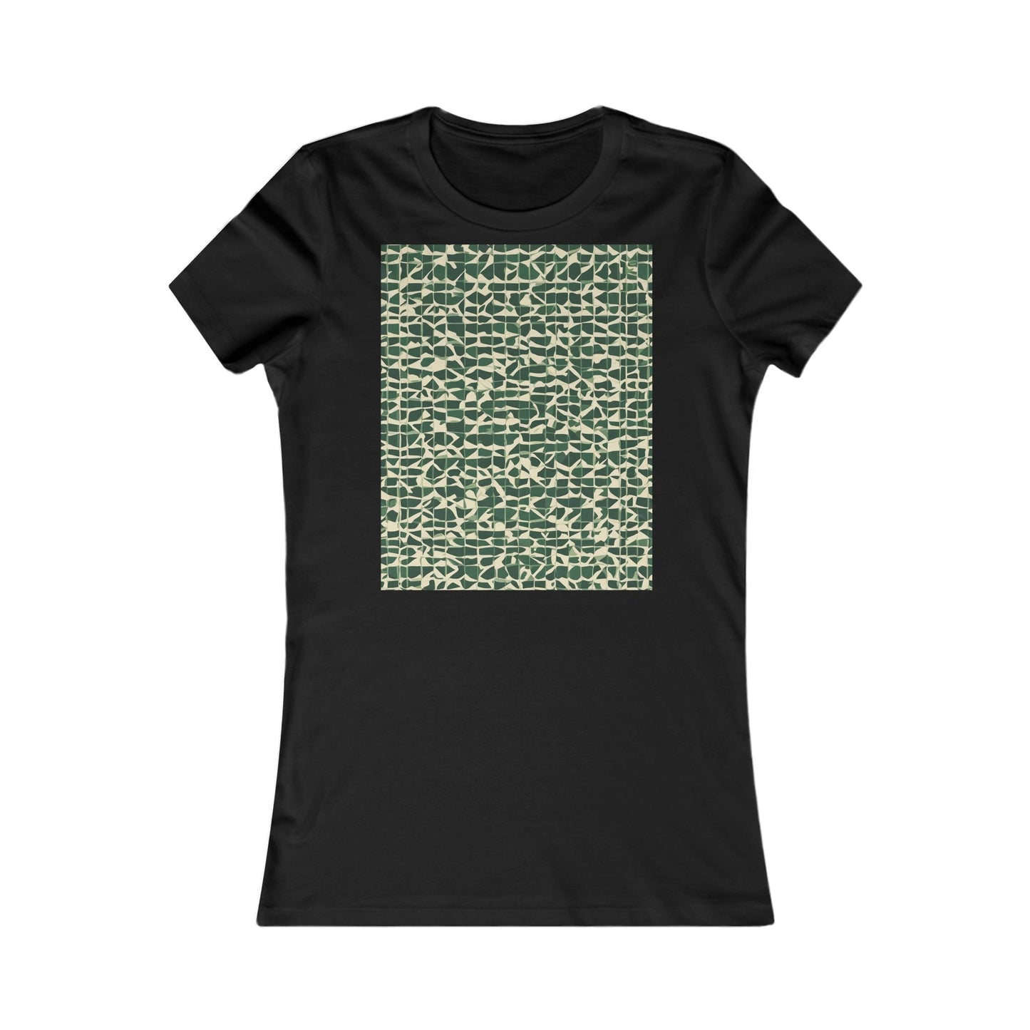 boostlete-iron-intent-pattern-plate-number-isometric-0099 — Women's Favorite Tee (B+C 6004)