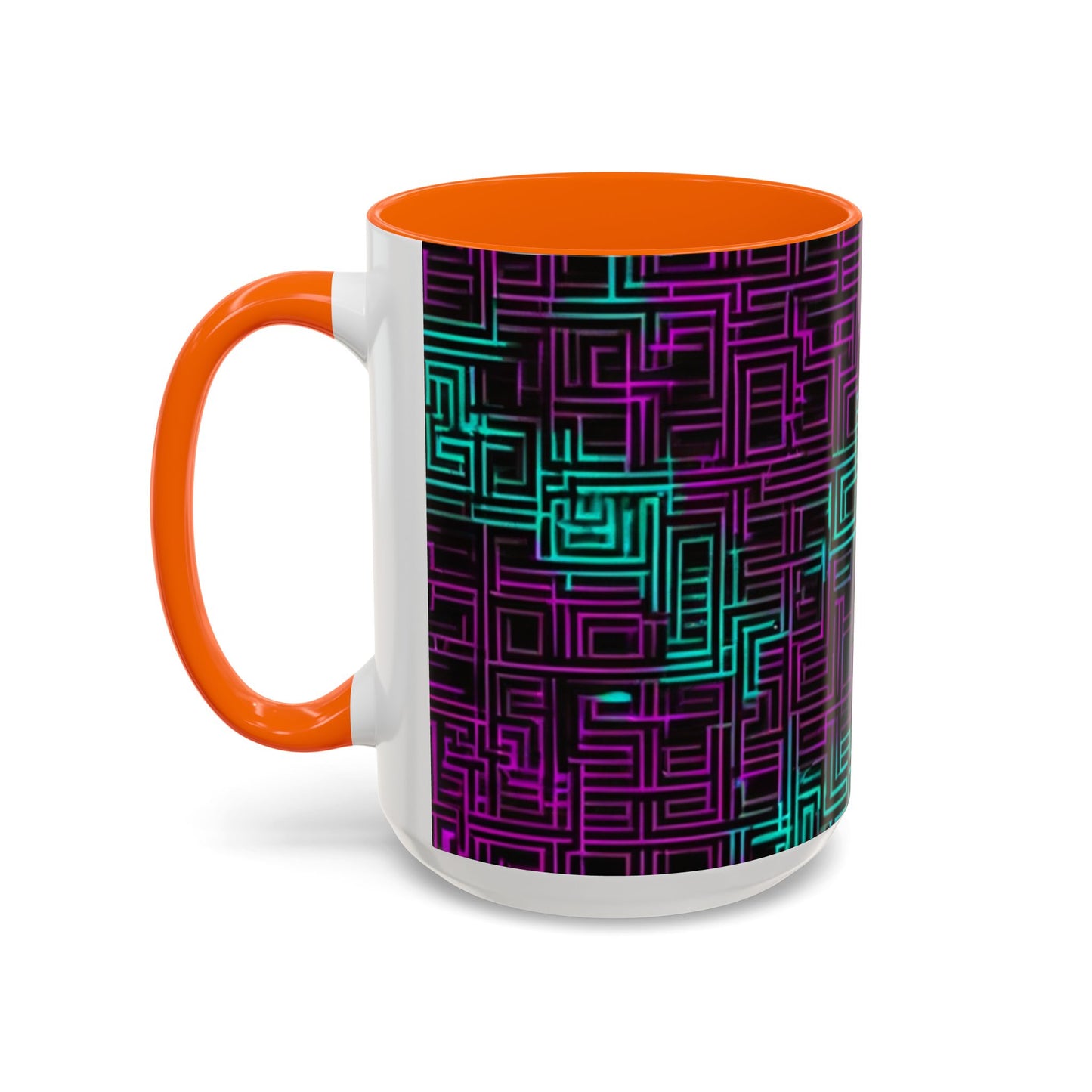 boostlete-boost-mode-pattern-plate-number-monoline-0079 — Accent Mug 11oz/15oz