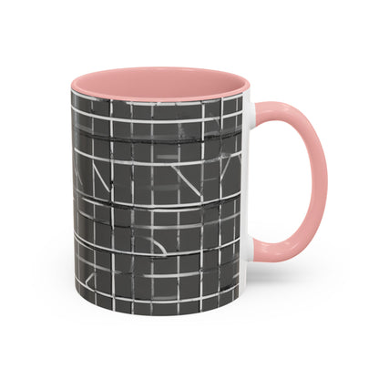 boostlete-rise-grind-pattern-plate-number-monoline-0291 — Accent Mug 11/15oz