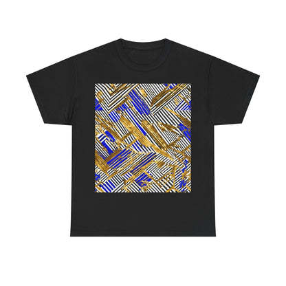 boostlete-boost-mode-pattern-diagonal-monoline-0015 — Unisex Heavy Cotton Tee (Gildan 5000)