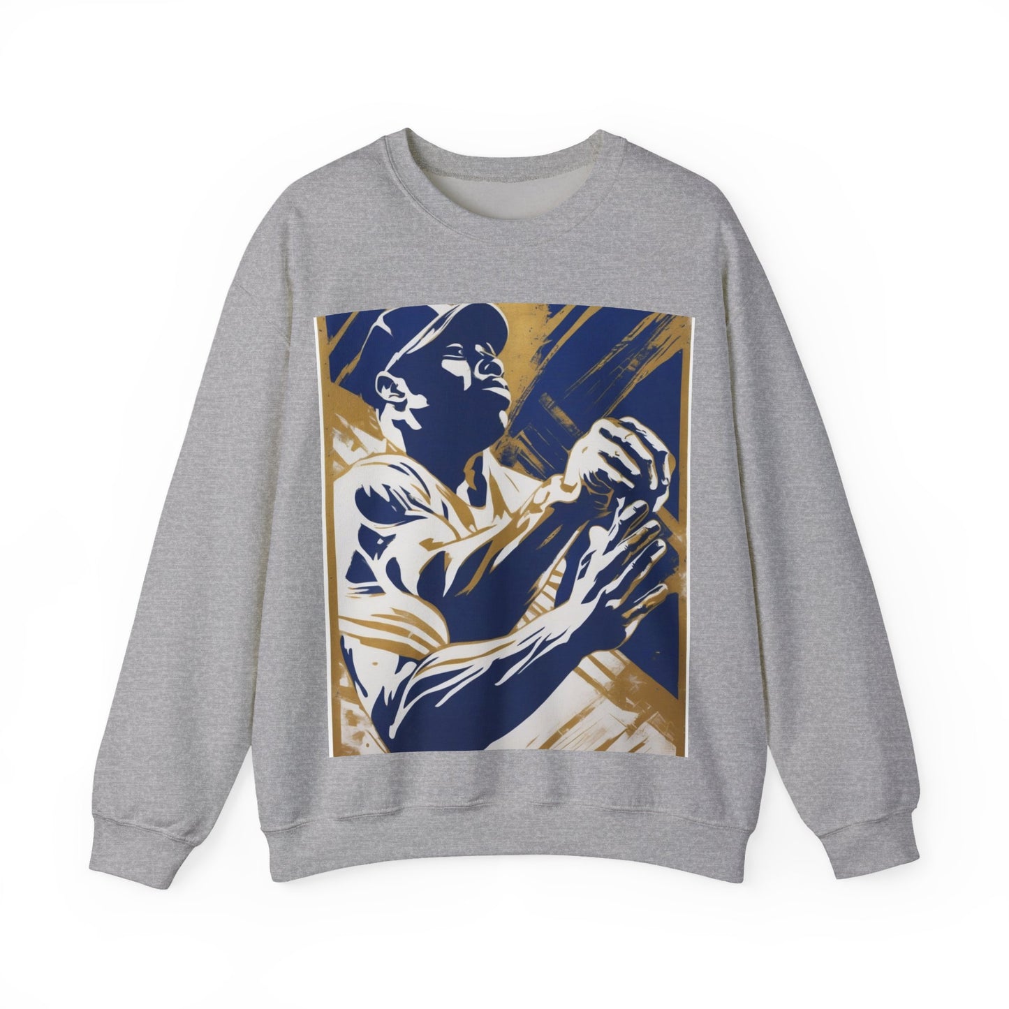 boostlete-pr-season-scene-athlete-high-industrial-0160 — Unisex Heavy Blend Crewneck Sweatshirt (Gildan)