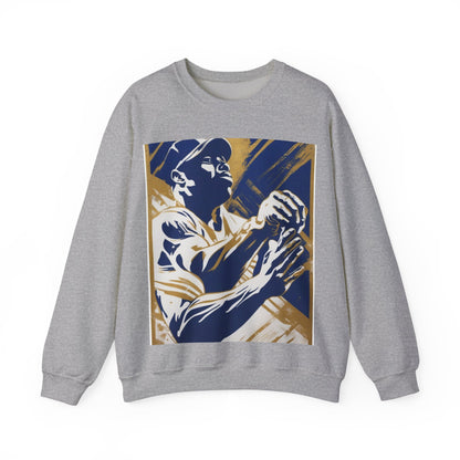 boostlete-pr-season-scene-athlete-high-industrial-0160 — Unisex Heavy Blend Crewneck Sweatshirt (Gildan)