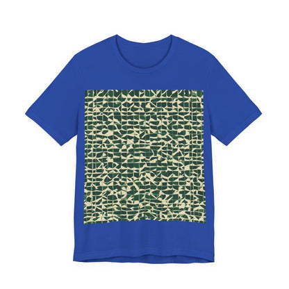 boostlete-iron-intent-pattern-plate-number-isometric-0099 — Unisex Jersey Short Sleeve (B+C 3001)