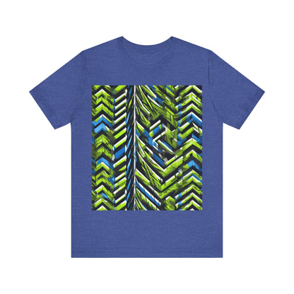 boostlete-rise-grind-pattern-chevron-isometric-0195 — Unisex Jersey Short Sleeve (B+C 3001)